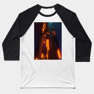 Sci-Fi Tunnel Baseball T-Shirt